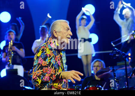 James Last farewell concert 'Non Stop Music in Concert 2015' on April 15, 2015 at the Swiss Life Hall in Hanover./picture alliance Stock Photo