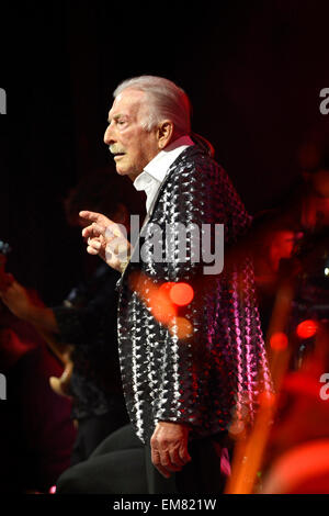 James Last farewell concert 'Non Stop Music in Concert 2015' on April 15, 2015 at the Swiss Life Hall in Hanover./picture alliance Stock Photo