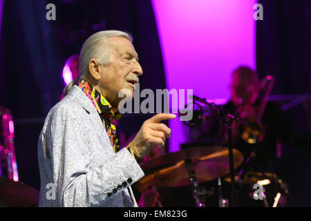 James Last farewell concert 'Non Stop Music in Concert 2015' on April 15, 2015 at the Swiss Life Hall in Hanover./picture alliance Stock Photo