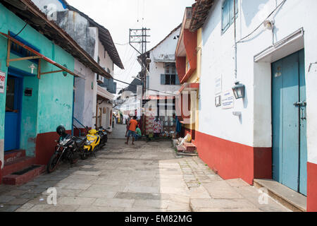 The Paradesi Synagogue in Jew Town, Fort Kochi, Kerala India Stock Photo