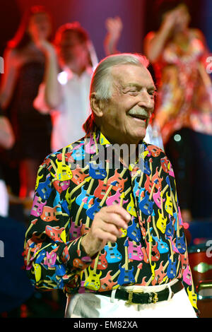 James Last farewell concert 'Non Stop Music in Concert 2015' on April 15, 2015 at the Swiss Life Hall in Hanover./picture alliance Stock Photo