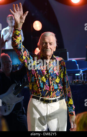 James Last farewell concert 'Non Stop Music in Concert 2015' on April 15, 2015 at the Swiss Life Hall in Hanover./picture alliance Stock Photo