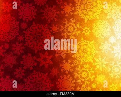 Christmas background with snowflakes. EPS 8 Stock Vector