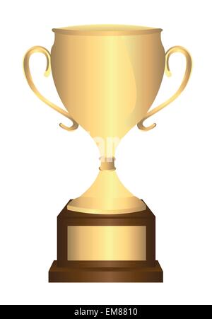 Isolated gold and white trophy vector design Stock Vector Image & Art ...