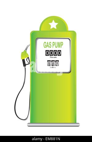 gas pump Stock Vector