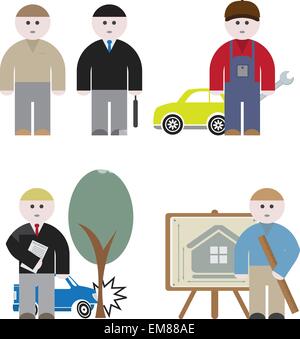 Workers Stock Vector