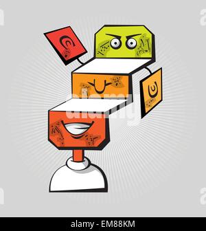 Puzzle Head Stock Vector