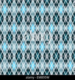 Blue and gray seamless pattern Stock Vector