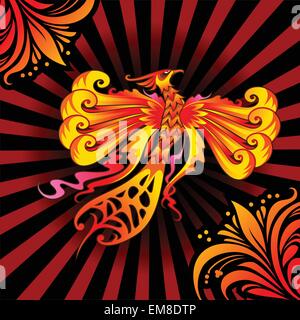 Phoenix bird Stock Vector