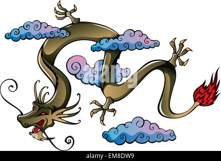 Chinese Dragon Stock Vector