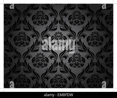 Damask seamless Stock Vector