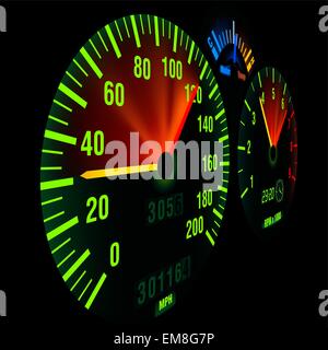 Speedometer Stock Vector
