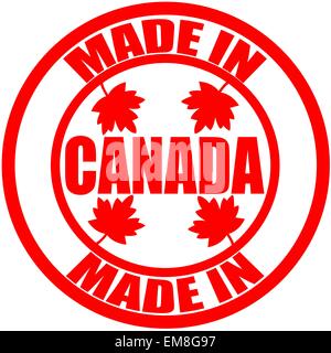 Made in Canada Stock Vector