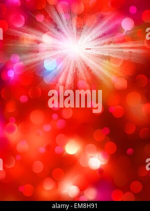 Colorful bokeh and light background. EPS 10 Stock Vector Image & Art ...