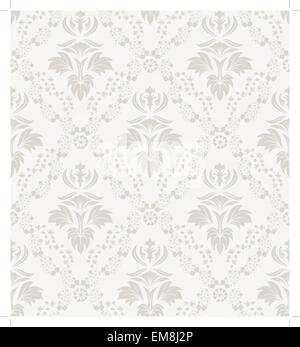 Damask seamless pattern Stock Vector