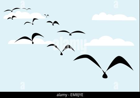 The Birds Stock Vector