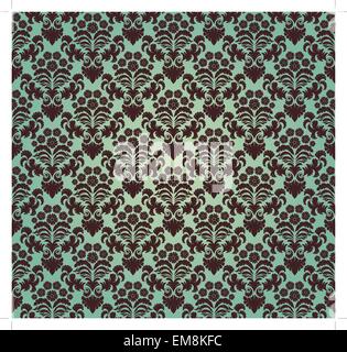 Damask seamless pattern Stock Vector