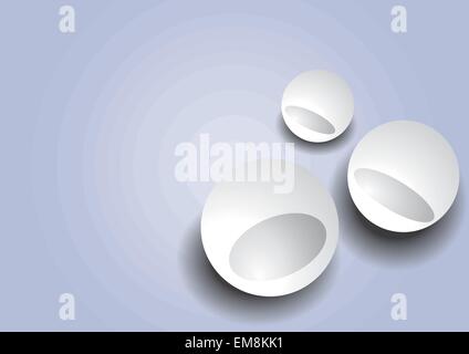 three balls Stock Vector