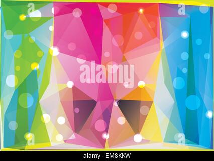 Abstract triangles Stock Vector