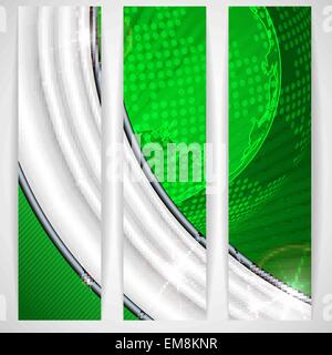 Eco Green Background. Stock Vector