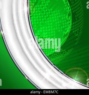 Eco Green Background. Stock Vector