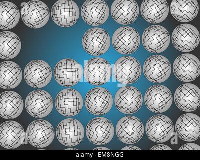Technology Background. Stock Vector