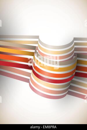 3d Abstract Background. Stock Vector