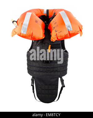 Bulletproof vest, body armor covers, Camouflage, black Stock Photo - Alamy