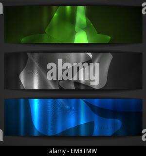 Set Of Abstract Stylish Banners. Stock Vector