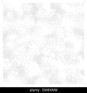 Seamless snowflake patterns Stock Vector