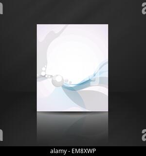 Abstract Blue And Gray Background. Stock Vector