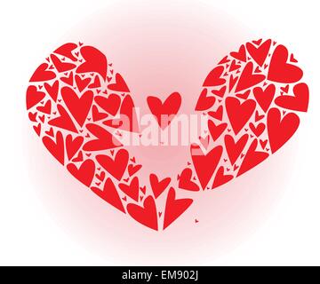 Broken Heart Stock Vector