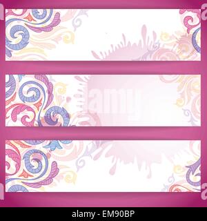 Set Of Colorful Banners. Stock Vector