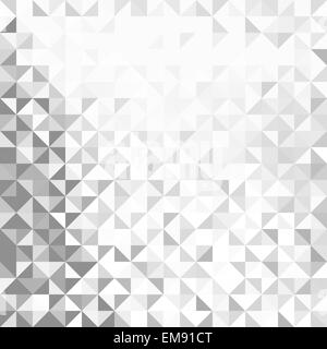 Geometric abstract background with silver and black color vector ...