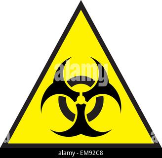 Biohazard sign. Illustration on white background for design Stock Vector