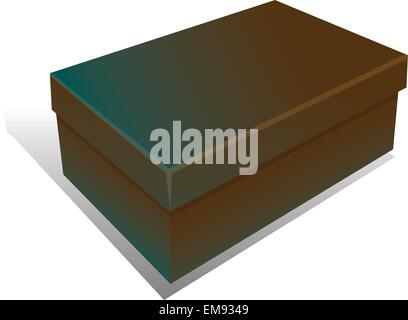 red gift box Stock Vector