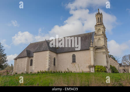 Chapel at Charmond Chateau in the Loire valley in France. Stock Photo