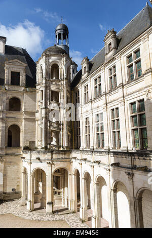 Charmond Chateau in the Loire valley in France. Stock Photo