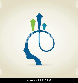 Head arrow2 Stock Vector