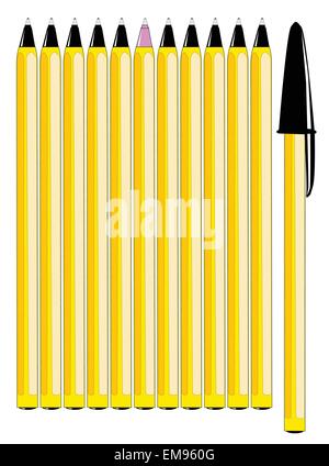 Odd One Out Stock Vector
