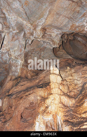 Javoricko stalactite caves Stock Photo