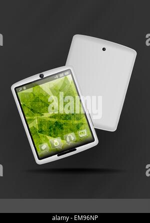 Tablet Pc & Mobile Phone. Stock Vector