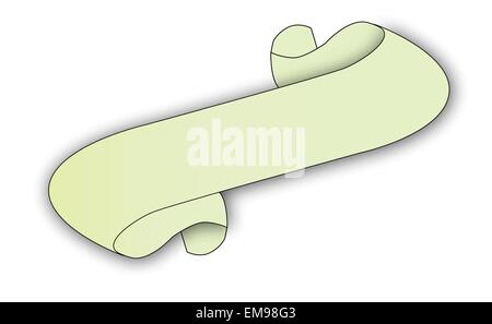 Blank Scroll Stock Vector