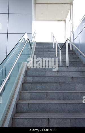 Image of stairs in a modern building Stock Photo