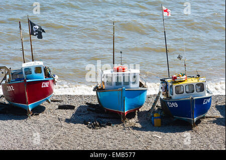 Beer Beach, Devon, South West England Stock Photo