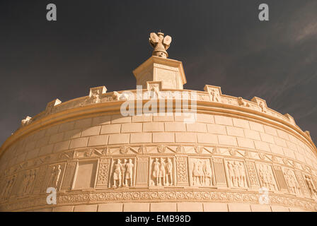 Tropaeum Traiani ,a Roman triumphal monument in Adamclisi,  Constanta - Romania Stock Photo