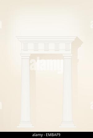 columns , vector drawing Stock Vector Image & Art - Alamy