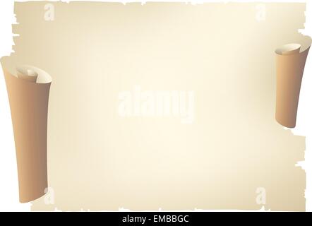 Old paper rolled banner Stock Vector Image & Art - Alamy