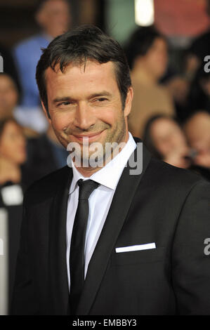 LOS ANGELES, CA - FEBRUARY 22, 2012: James Purefoy at the world premiere of his new movie 'John Carter' at the Regal Cinemas L.A. Live. February 22, 2012 Los Angeles, CA Stock Photo