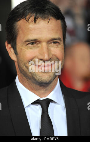 LOS ANGELES, CA - FEBRUARY 22, 2012: James Purefoy at the world premiere of his new movie 'John Carter' at the Regal Cinemas L.A. Live. February 22, 2012 Los Angeles, CA Stock Photo